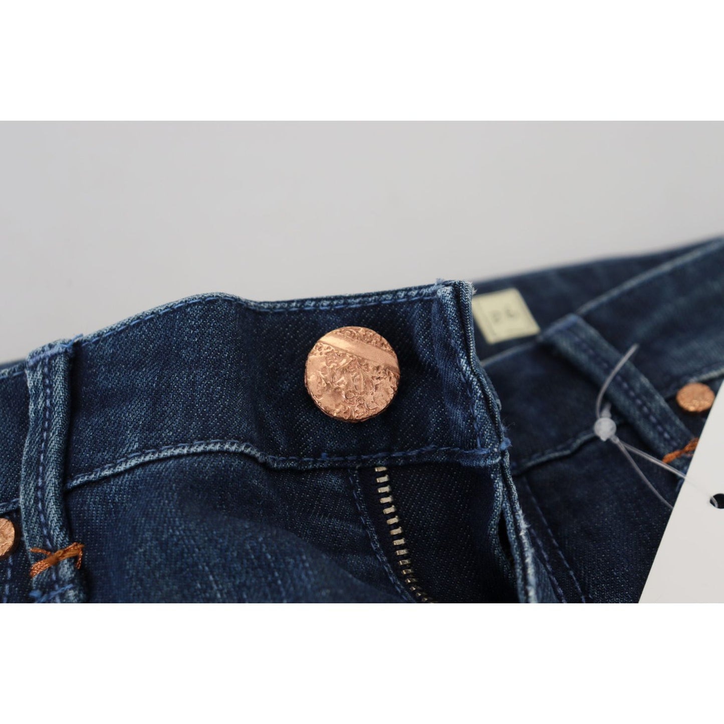 Acht Blue Cotton Slim Fit Women Casual Denim Jeans