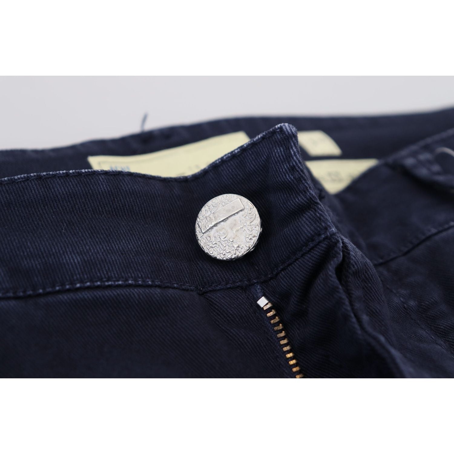 Acht Blue Cotton Tapered Slim Fit Men Casual Denim Jeans