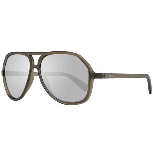Guess Brown Men Sunglasses Guess Gray