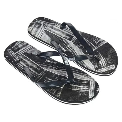 Just Cavalli Black EVA Men's Sandal