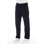 Alpha Studio Blue Cotton Men Pant