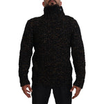 Dolce & Gabbana Brown Fatto A Mano Turtleneck Pullover Sweater