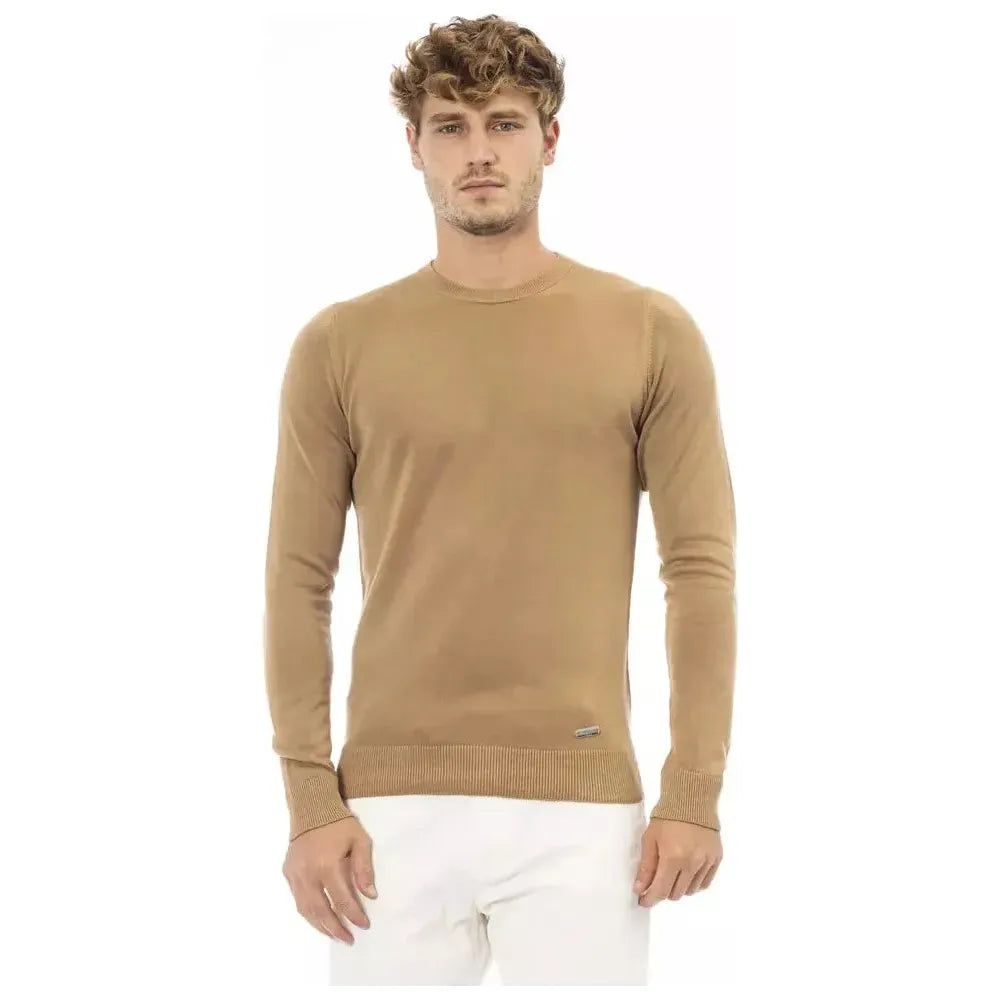 Baldinini Trend Beige Modal Sweater