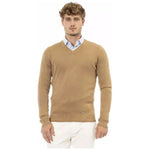 Baldinini Trend Beige Modal Men Sweater
