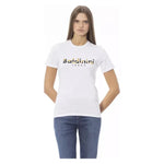 Baldinini Trend White Cotton Women T-Shirt