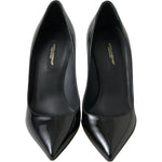 Dolce & Gabbana Black Patent Leather High Heels Pumps Shoes