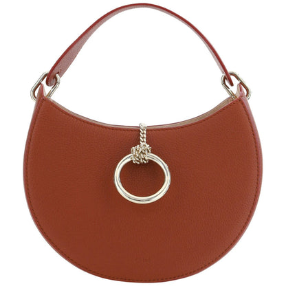 Chloé Brown Leather Small Arlène Shoulder Bag