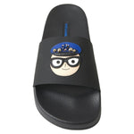 Dolce & Gabbana Black Slides Sandals Beach Saint Barth Shoes