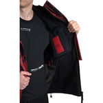 Dolce & Gabbana Red Leopard Hooded Rain Coat Jacket