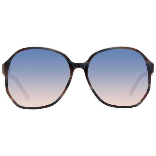 Scotch & Soda Brown Women Sunglasses Scotch & Soda Dark Gray