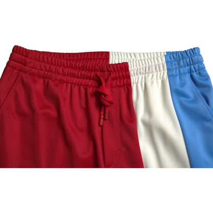 Dolce & Gabbana Multicolor Polyester Men Sweatpants Pants