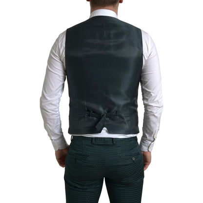 Dolce & Gabbana Green 3 Piece Single Breasted MARTINI Suit