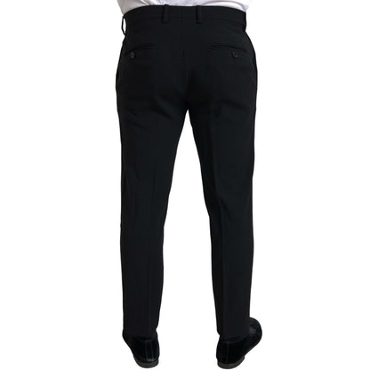Dolce & Gabbana Black 2 Piece Double Breasted SICILIA Suit