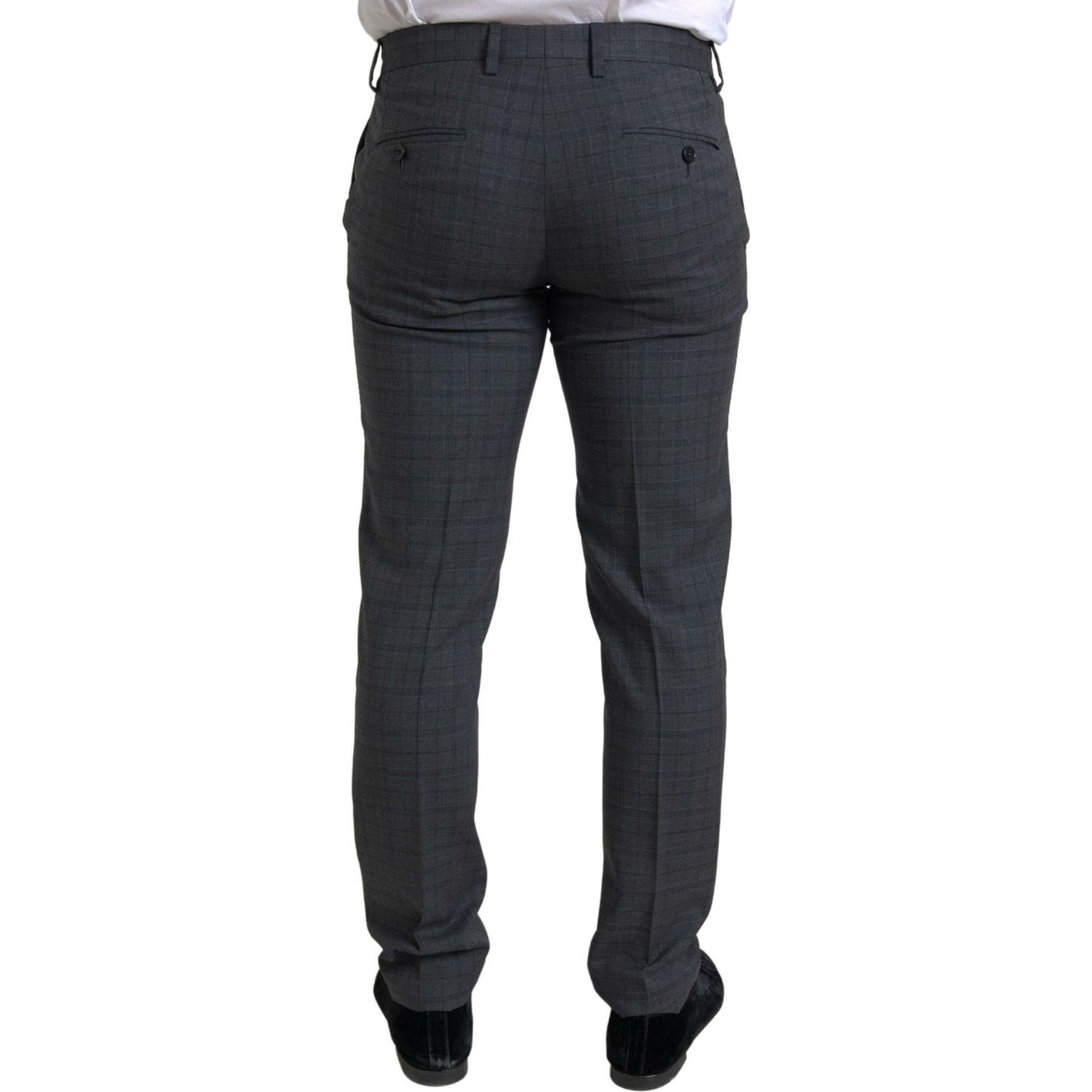 Dolce & Gabbana Gray 2 Piece Single Breasted MARTINI Suit