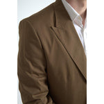 Dolce & Gabbana Brown 2 Piece Single Breasted TAORMINA Suit
