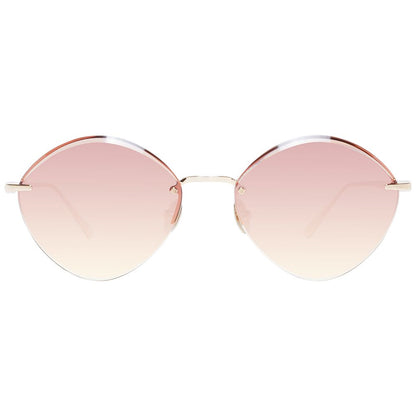 Scotch & Soda Gold Stainless Steel Sunglasses