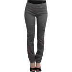 John Galliano Gray slim fit pants
