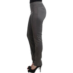 John Galliano Gray slim fit pants