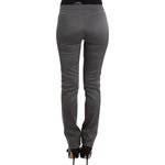 John Galliano Gray slim fit pants