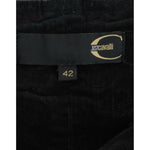 Cavalli Elegant Black Pencil Skirt for Sophisticated Style Cavalli Black