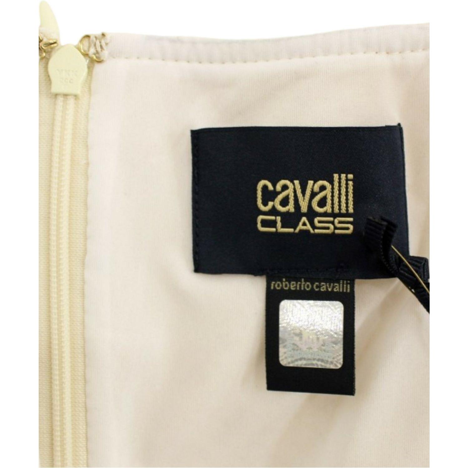 Cavalli Black lace sheath dress