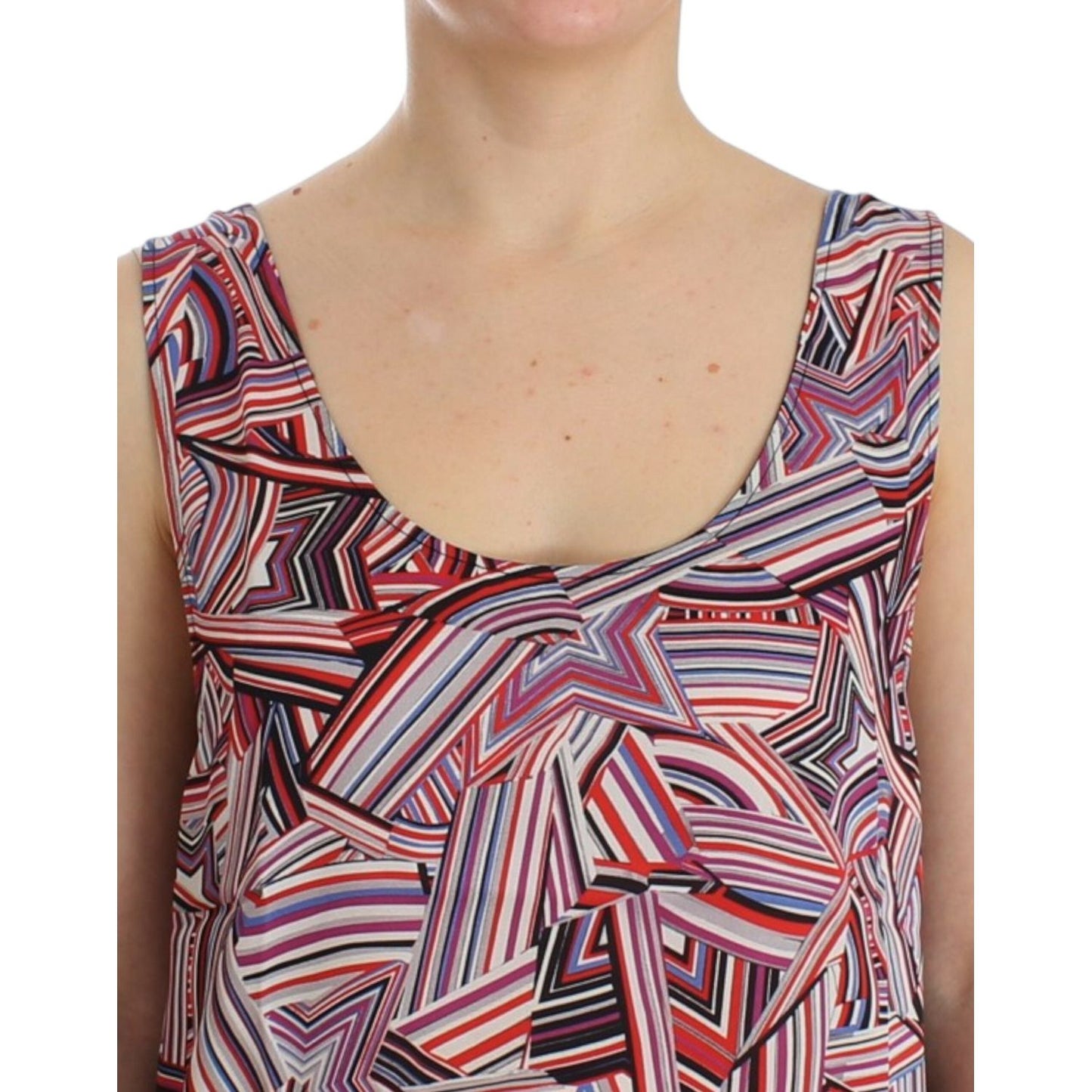 Costume National Multicolor sleeveless top