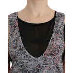 Costume National Black sleeveless top