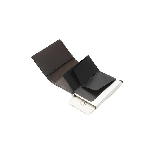 Cerruti 1881 Brown Calfskin Men Wallet Cerruti 1881 Dark Slate Gray