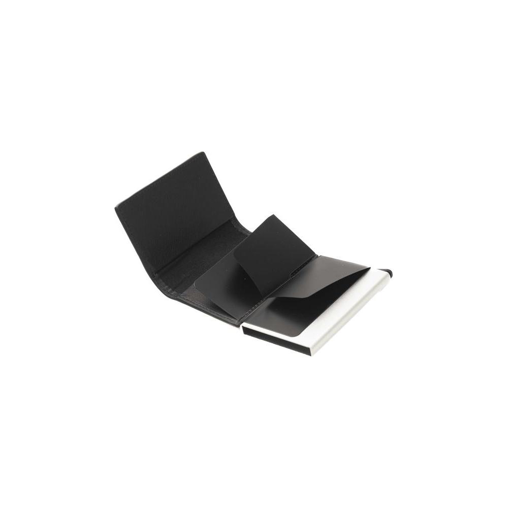 Cerruti 1881 Black Calfskin Men Wallet