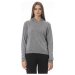 Baldinini Trend Gray Wool Women Sweater