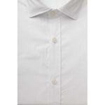 Bagutta White Cotton Men Shirt