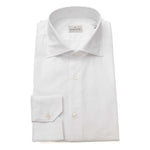 Bagutta White Cotton Men Shirt