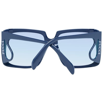 Emilio Pucci Blue Plastic Sunglasses