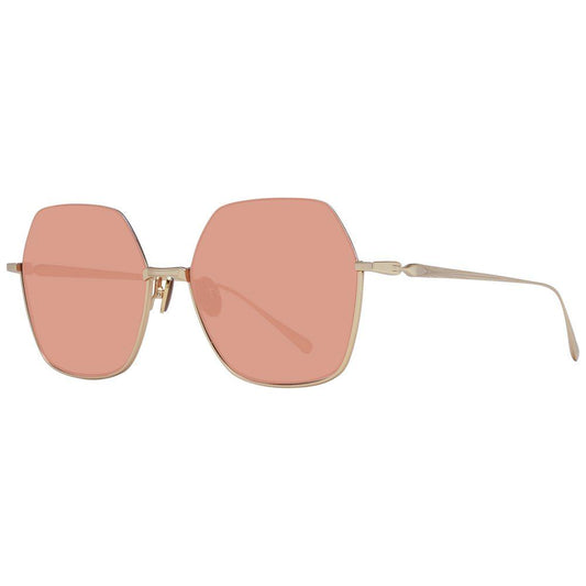 Scotch & Soda Gold Women Sunglasses Scotch & Soda Tan