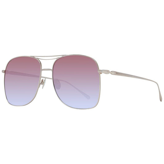 Scotch & Soda Gold Women Sunglasses Scotch & Soda Dark Gray