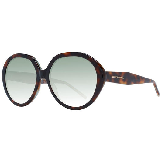 Scotch & Soda Brown Women Sunglasses Scotch & Soda Gray