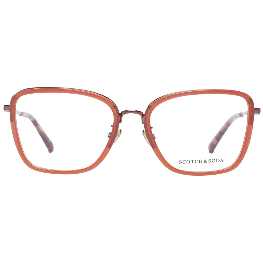 Scotch & Soda Red Metal & Plastic Glasses (Frames)