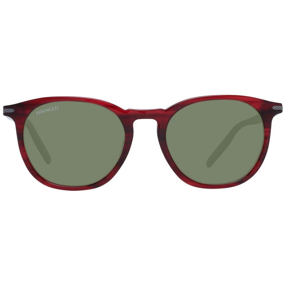 Serengeti Red Unisex Sunglasses