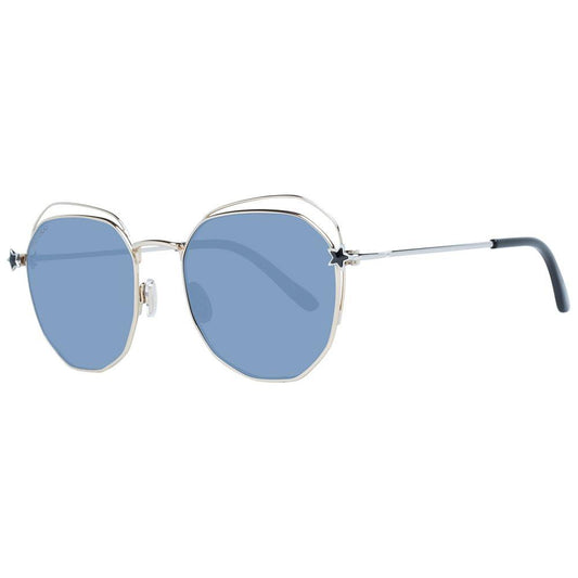 Jimmy Choo Gold Women Sunglasses Jimmy Choo Light Slate Gray