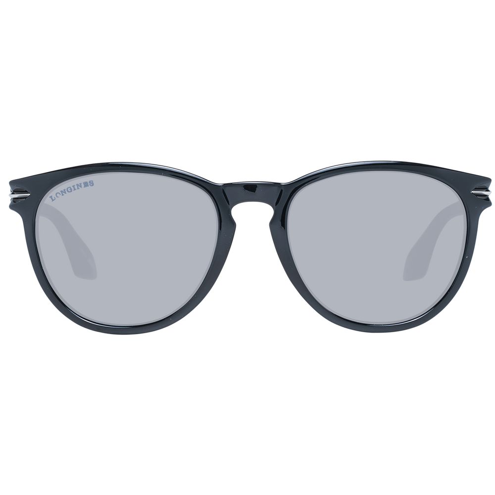 Longines Black Plastic Sunglasses