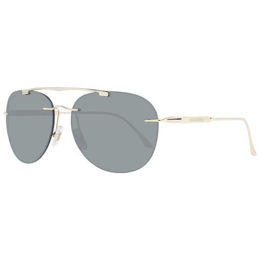 Longines Gold Men Sunglasses Longines Dark Gray