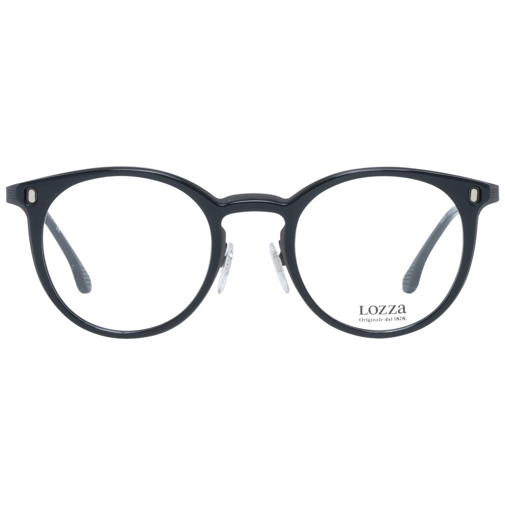 Lozza Black Metal Glasses (Frames) 1728,67345776800,Accessories,Black,Glasses (Frames) - Glasses and Sunglasses - Accessories,Glasses and Sunglasses - Accessories,Lozza,New with tags,Unisex