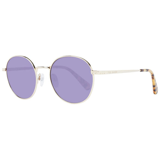 Ted Baker Gold Women Sunglasses Ted Baker Dark Gray