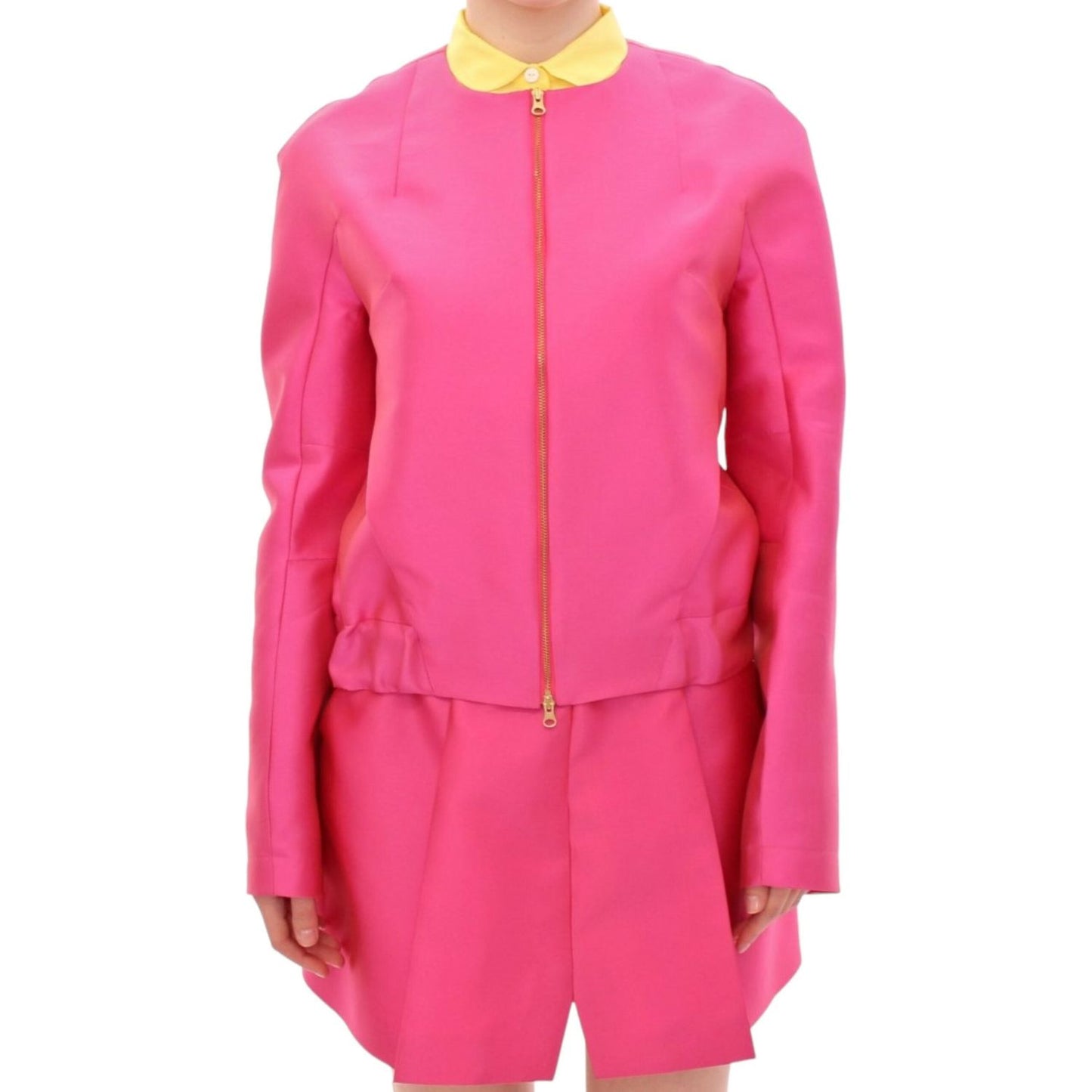 CO|TE Pink silk blend jacket