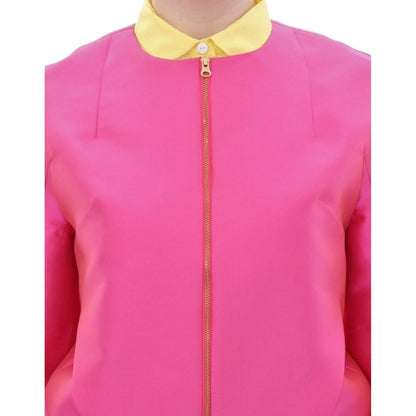 CO|TE Pink silk blend jacket