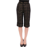 Dolce & Gabbana Elegant Designer Woven Shorts Dolce & Gabbana Tan