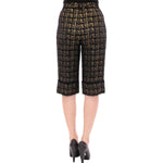 Dolce & Gabbana Elegant Designer Woven Shorts Dolce & Gabbana Dark Slate Gray