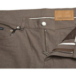 Dolce & Gabbana Brown Cotton Stretch Skinny Men Pants