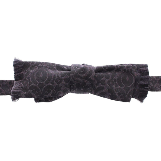 Dolce & Gabbana Crystal-Embellished Waist Belt Bow Tie Dolce & Gabbana Dark Slate Gray