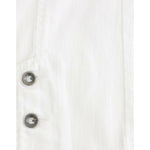 Ermanno Scervino White Cropped Jeans Denim Pants Branded Capri SIG12447-1